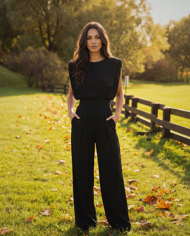 Ariia Belted Jumpsuit
