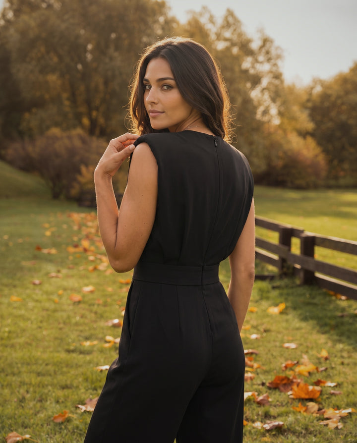 Ariia Belted Jumpsuit