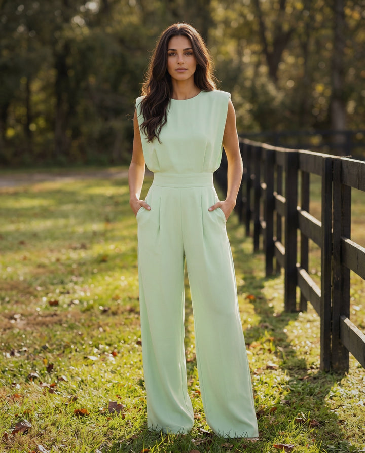 Ariia Belted Jumpsuit