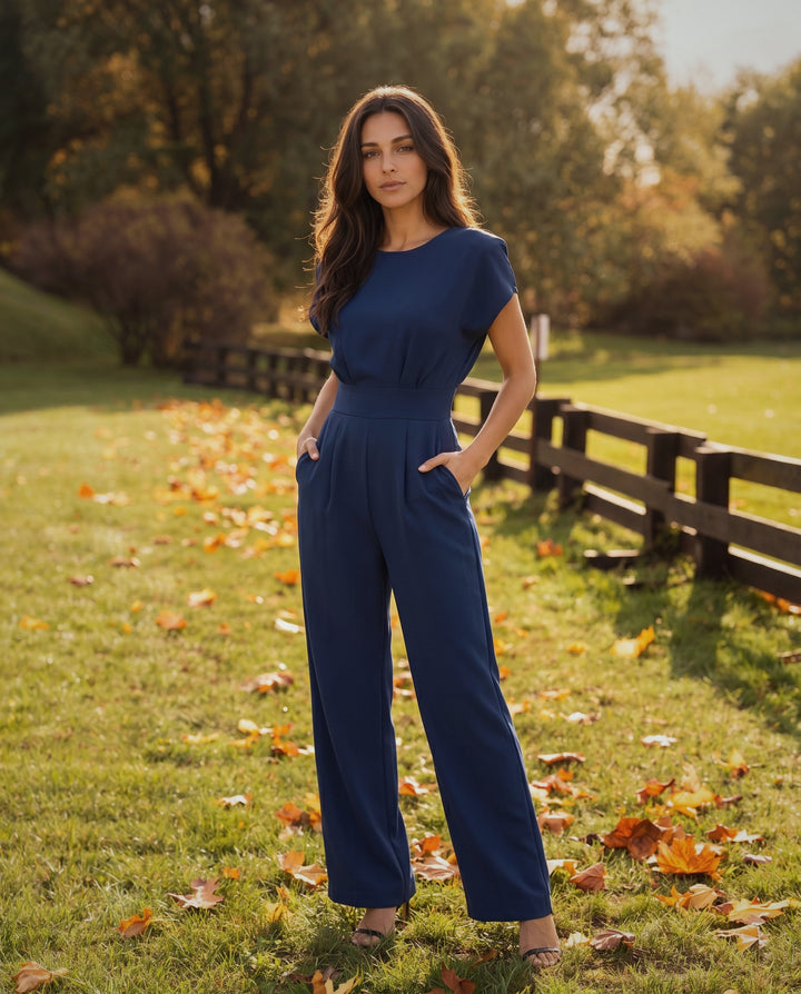 Ariia Belted Jumpsuit