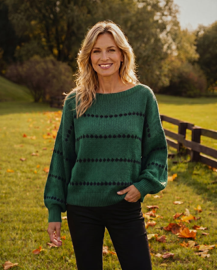 Oversized Dotted Jumper