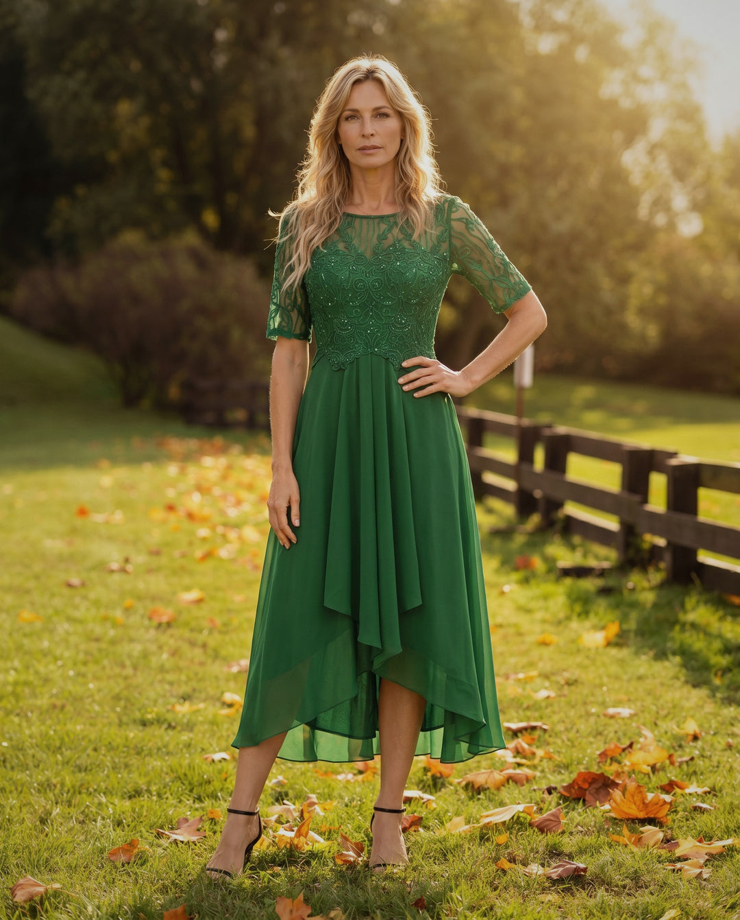 Lace Midi Dress