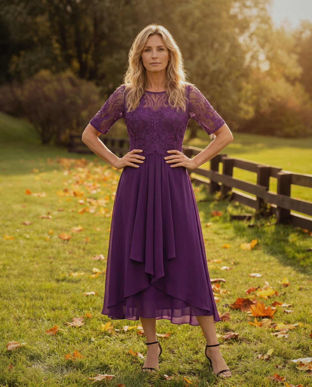 Lace Midi Dress
