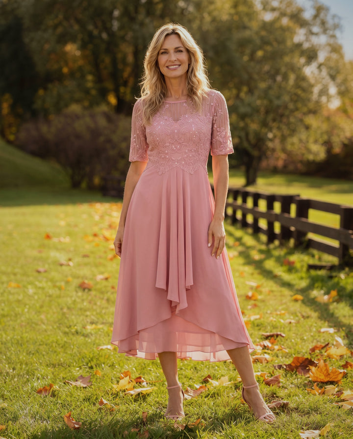Lace Midi Dress