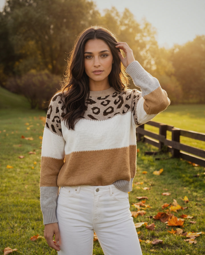 Leopard Print Jumper