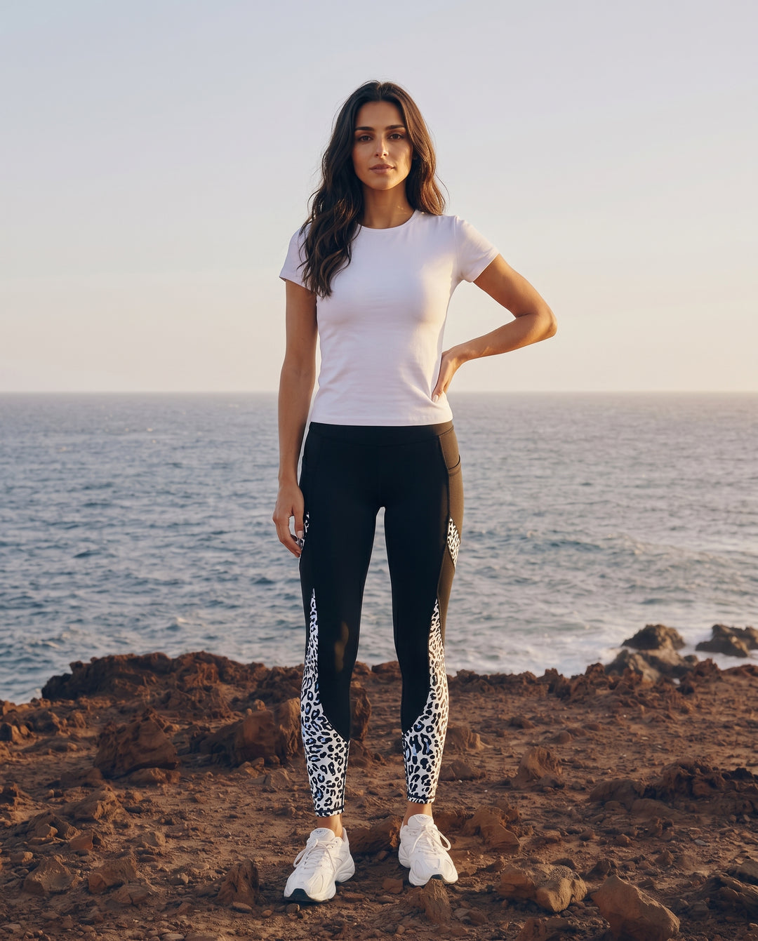 Leopard Print Workout Pants